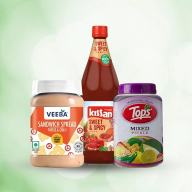 SAUCES, PICKLES & SPREADS