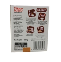 REX Baking Powder - 100g Carton