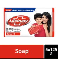 Lifebuoy Soap (4 + 1 Free)(125gm X 5)