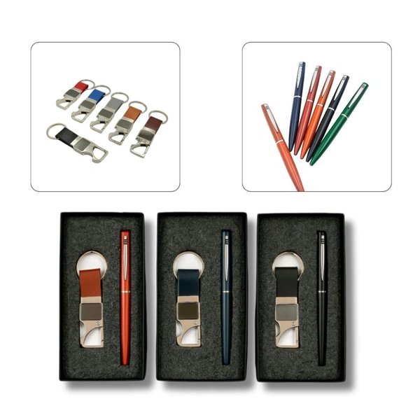 2 In 1 Pen Keychain Combo