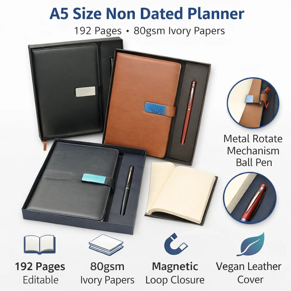 2 In 1 Diary And Pen Set 