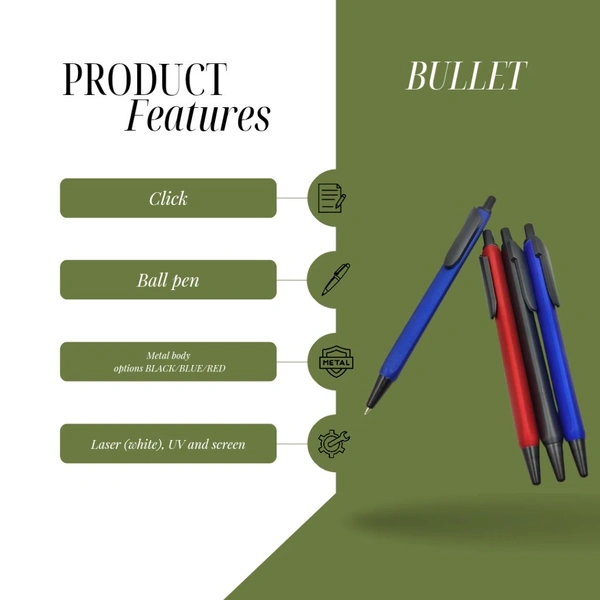 Bullet Ball Pen