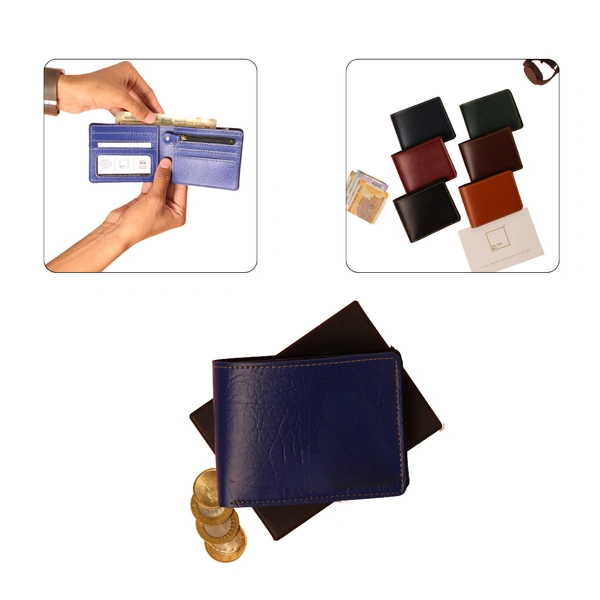 Ridge Texture Gents Wallet