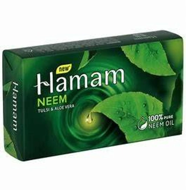 Hamam Soap Neem, Tulsi & Aloe Vera - 100g