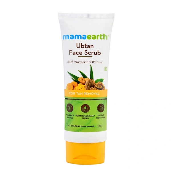 Mama earth Ubtan Tan Removal Face Wash - 100ml