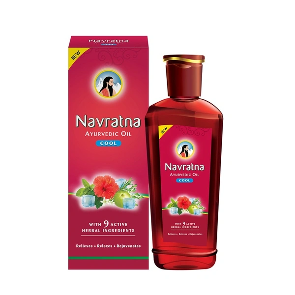 Navratna Ayurvedic Cool Hair Oil - 200ml