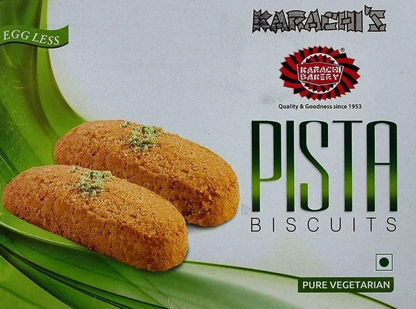 karachi Bakery Green Pista Biscuit - 400g