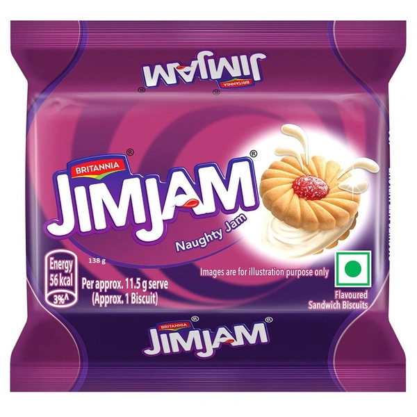 Britannia Jimjam Treat Biscuits - 138 g