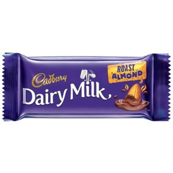 Cadbury Dairy Milk Chocolate Bar Roasted Almond - 36g