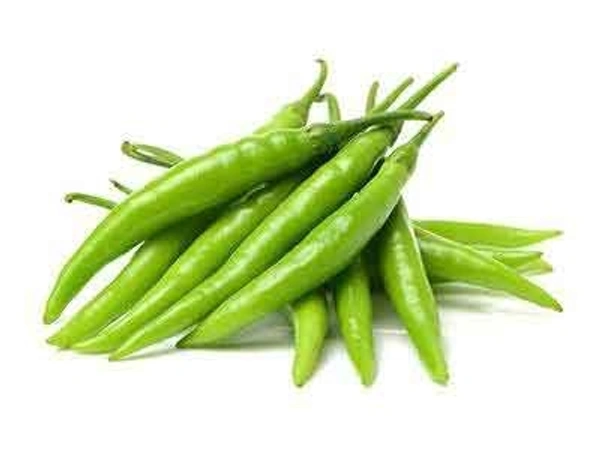 Green chilli (sannam mirchi) - 1kg