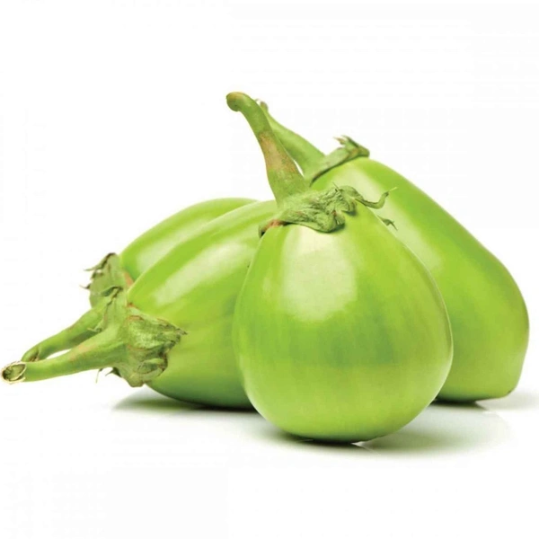 Brinjal (vankaya-Baigan Green) - 1kg