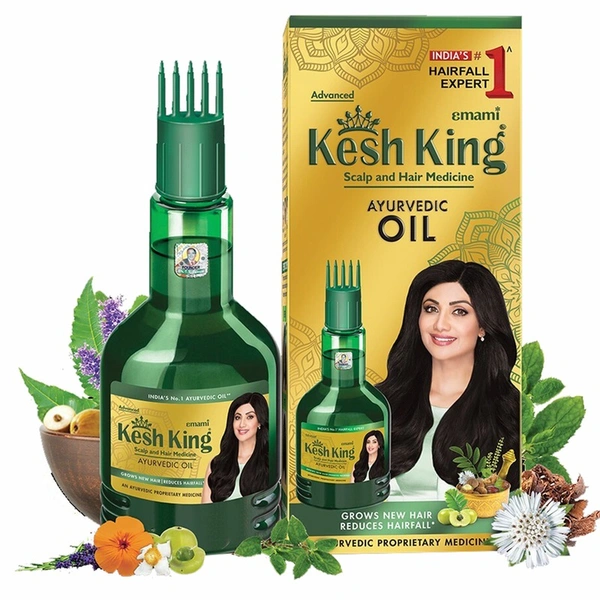 Kesh King Ayurvedic Anti Hairfall Medicinal Hair Oil - 50ml