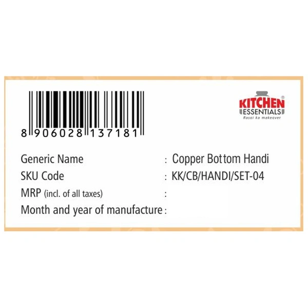 Kitchen Essentials Copper Bottom Handi Set 2 N - 1 N