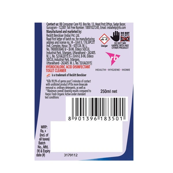 Harpic Toilet Cleaner - 200ml