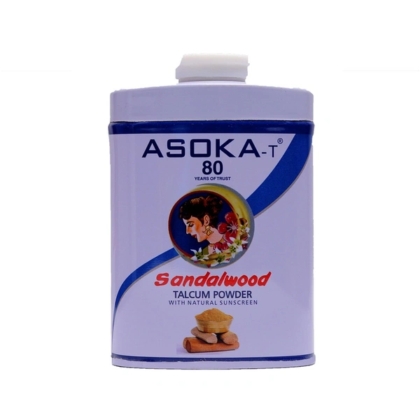 Asoka Sandalwood Talcum Powder - 35g