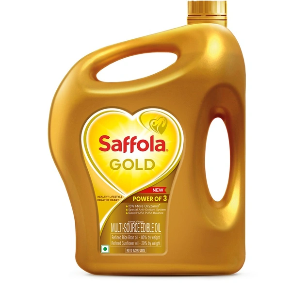 Saffola Gold Oil Jar - 3L
