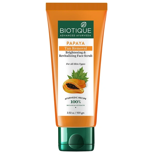Biotique Papaya Face Scrub Tube - 100 g