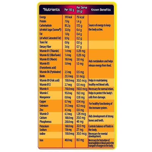 Cadbury Bournvita Chocolate - 200g