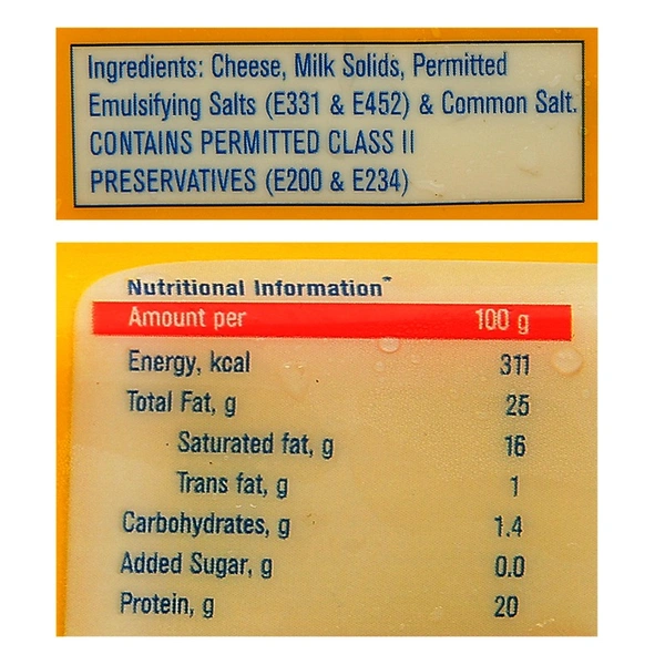 Amul Cheese Slice - 200g