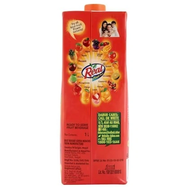 Real Orange Juice - 1L