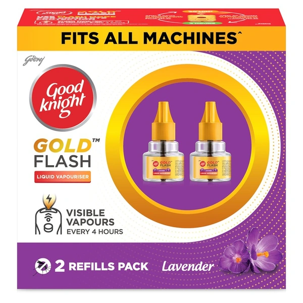Good Knight Flash Lavender - 2 N (45 ml Each)