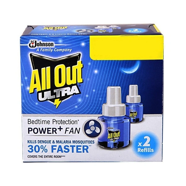All Out Ultra Refill Twin Pack - 2 N (45 ml Each)