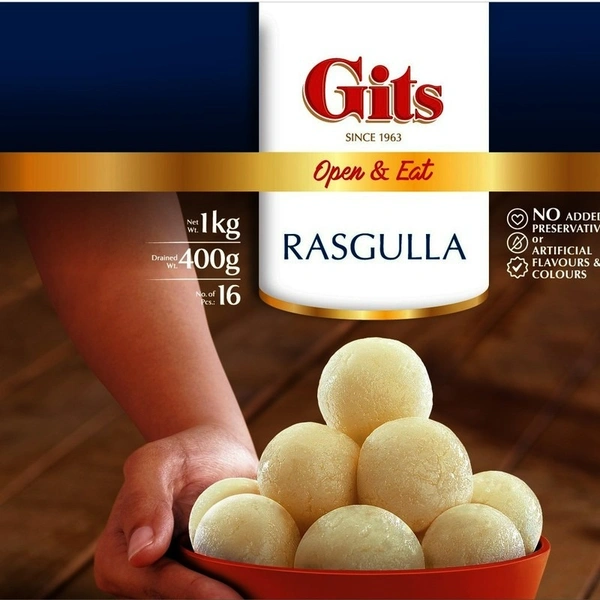 Gits Rasgulla - 1kg
