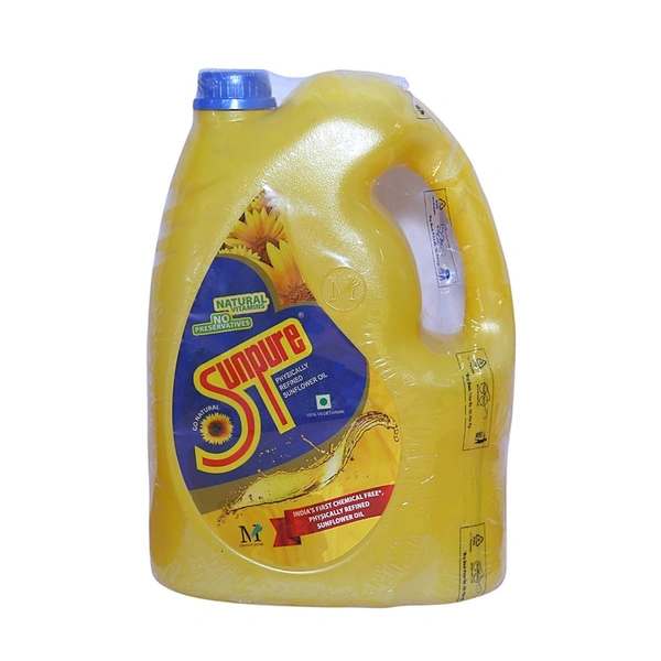 Sunpure Heart Sunflower Oil - 5L