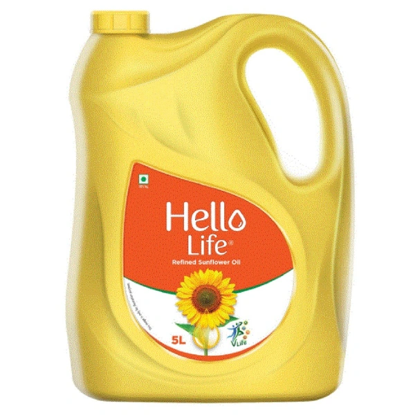 Hello Life Sunflower Oil Jar - 5L