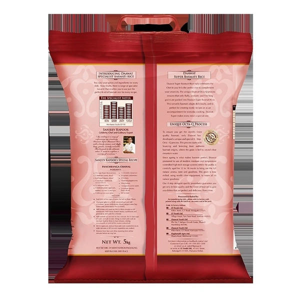 Daawat Super Basmati Rice - 5kg