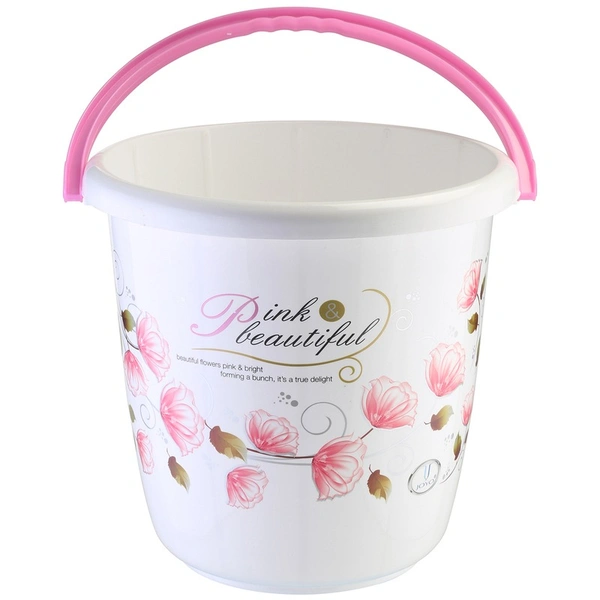 Joyo 18 L Rainbow Assorted Printed Bucket Printed - 1N