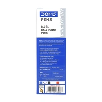 Doms Blue Ball Pen Box - 20N