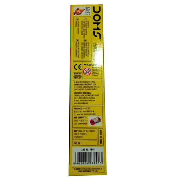 Doms Rubber Tip Pencil Neon - 1N