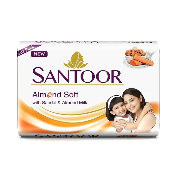 Santoor White Soap - 3 N (150 g Each)