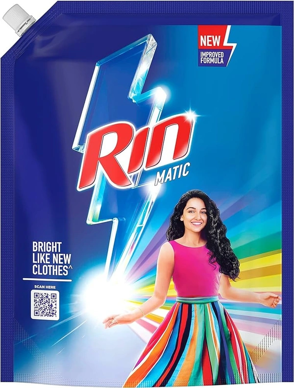 Rin Matic Liquid Detergent Pouch - 2L