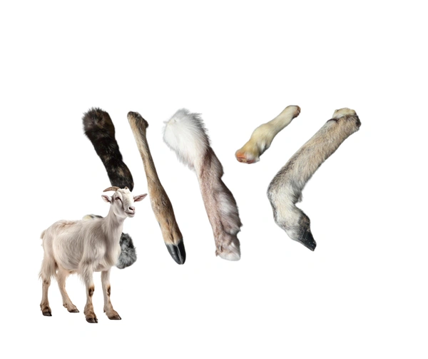 Goat Legs (Potla) Paya (No Cleaning & Cutting) - 4Pc