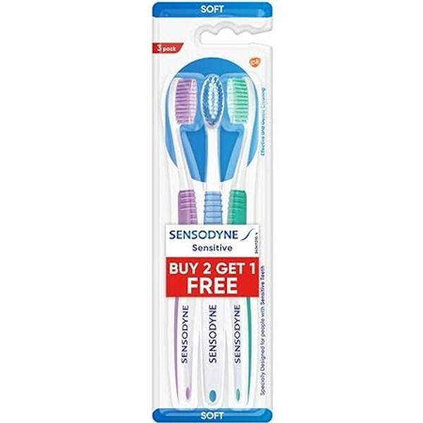 Sensodyne Soft Toothbrush - 3PCS