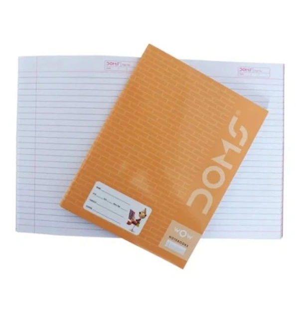 Doms Single Line A5 Note Book - 172 Pages