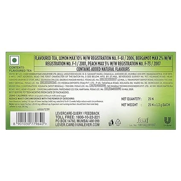 Lipton Green Tea - Honey Lemon - 25N