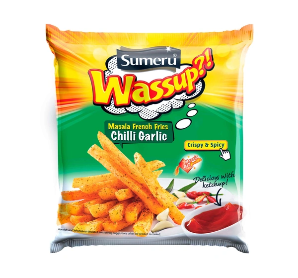 Sumeru Masala Fries Chilli Garlic - 400g
