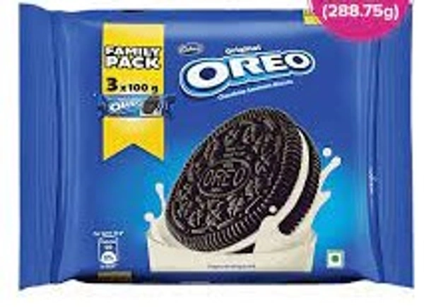 Cadbury Oreo Vanilla Cream Biscuits - 288.75g