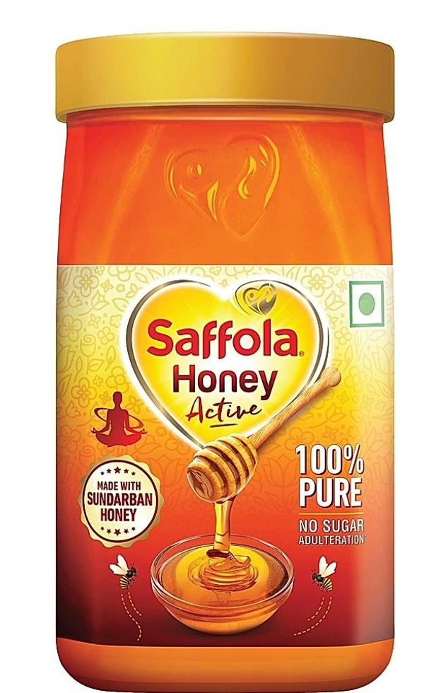 Saffola Honey Glass Jar: - 1kg