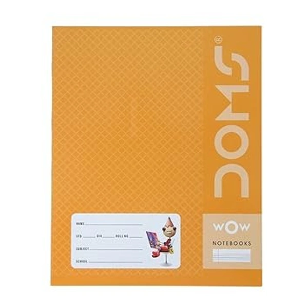Doms Single Line Regular Notebook - 172 pages