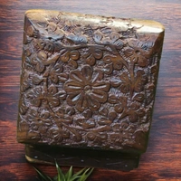 Sold By ZAIN R CREATION Jewellery Carving Box - L.4'' W.4'' H.2.5'