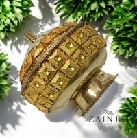 Sold By ZAIN R CREATION A Sindoor or Kumkum pot is a traditional container used to store sacred red powder - H.2'' B.2'', Brass