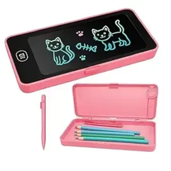 Plastic Lcd Pencil Box