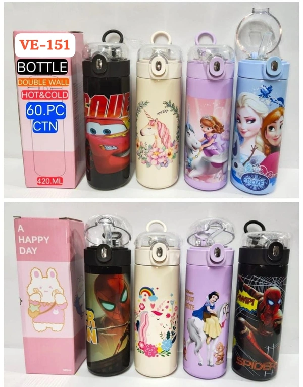 VE-151 Bottle Double Wall Hot & Cold