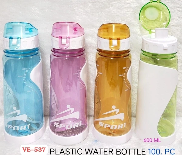 Plastic Water Bottle 600 mL