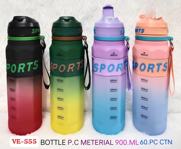 VE-555 900 ml P.C Meterial Bottle