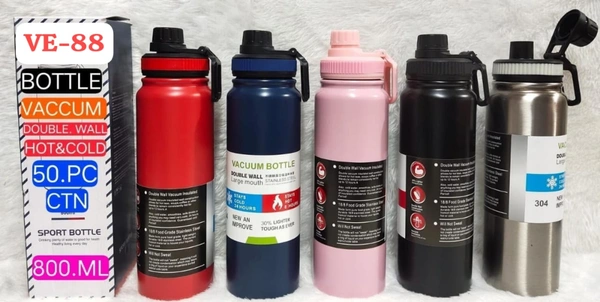 VE-88 Bottle Vacuum Double Wall Hot & Cold 800 mL